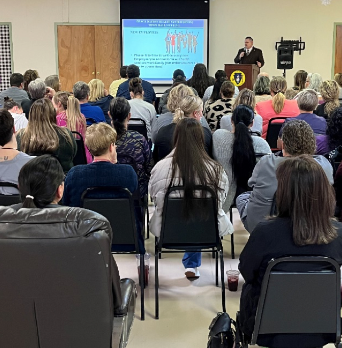 Osage Nation Health System Honors Outstanding Employees at Monthly Town Hall Osage Nation